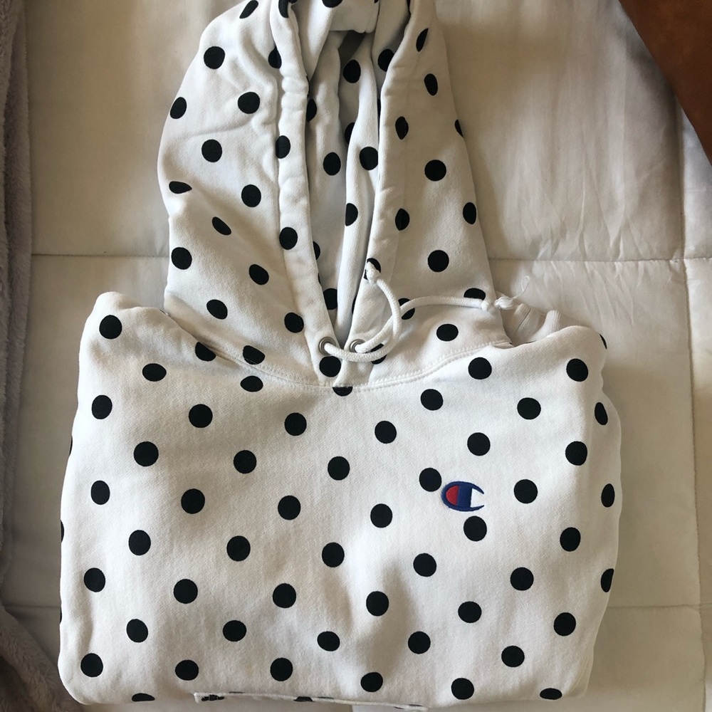Champion polkadot hoodie